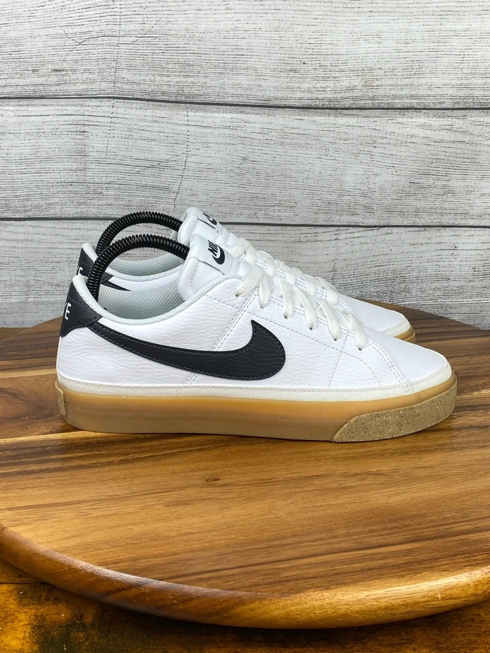 NEW Nike Court Legacy Next Nature White Anthracite Gum Shoes Women’s Size 7.5